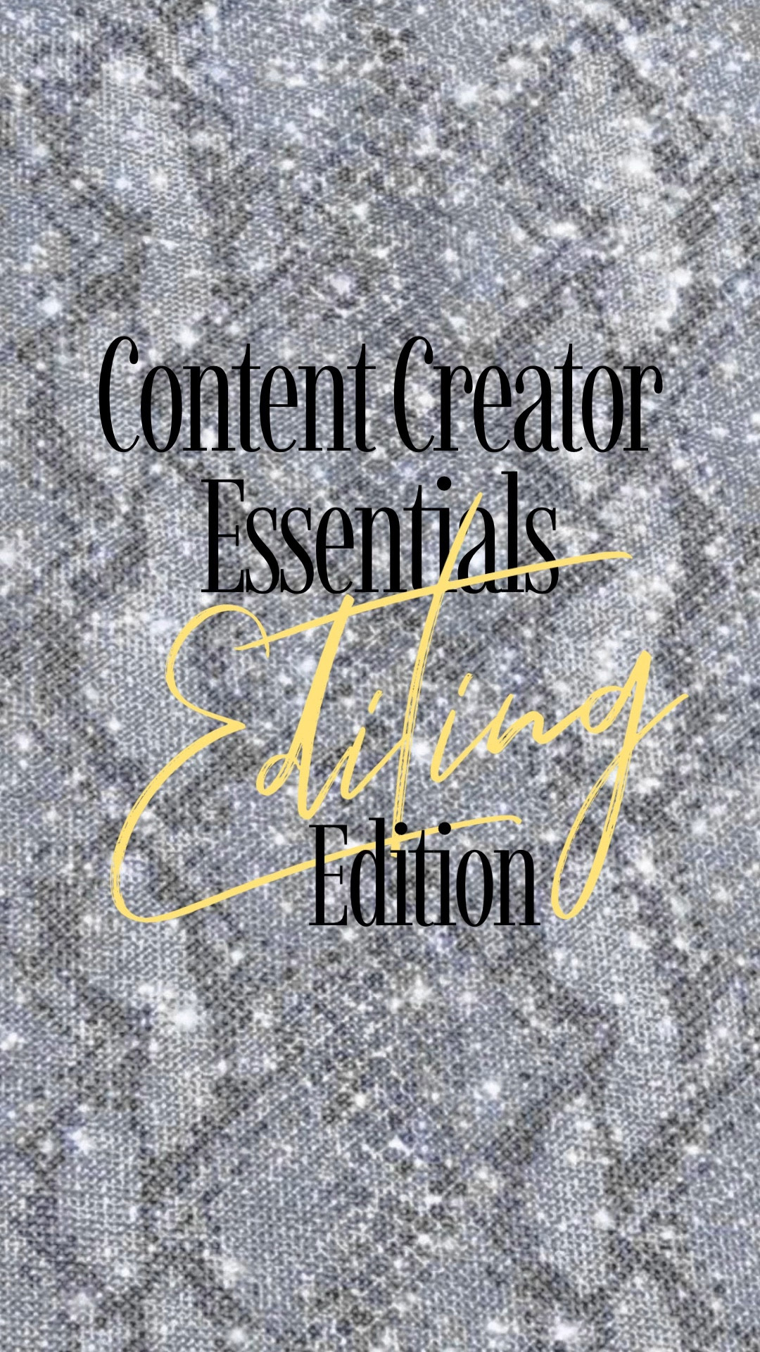 Content Creator Essentials: Editing Edition ✂️🎞️! (on iOS devices)

*As an Amazon Affiliate I earn from qualifying purchases.* #ad #commissionsearned

#LTKFind #LTKstyletip #LTKunder100