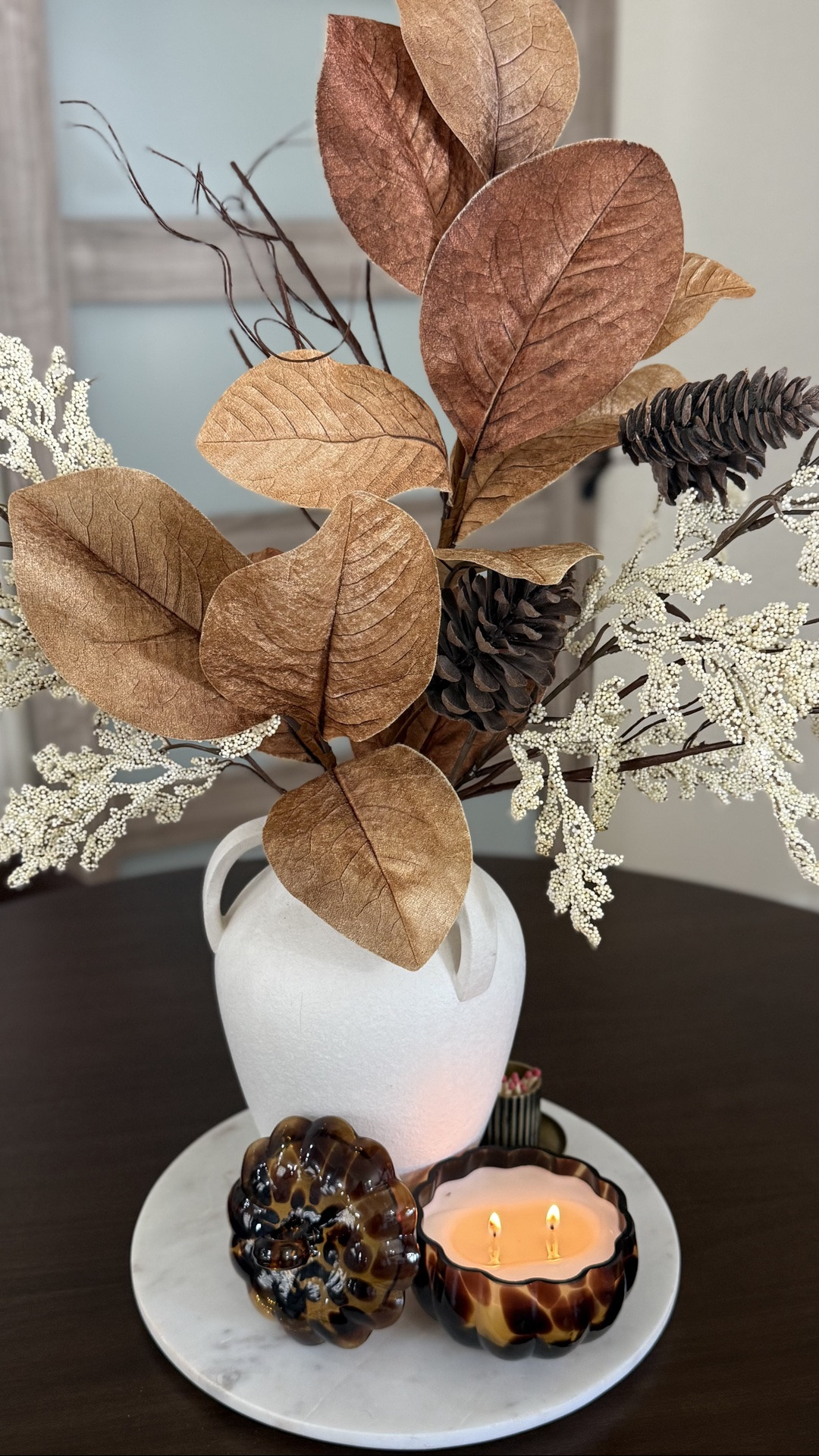 A little fall touch in every space 🍂🤎 Just styling my new stems and bringing that cozy seasonal feeling home.

#LTKSeasonal #LTKHome #LTKActive