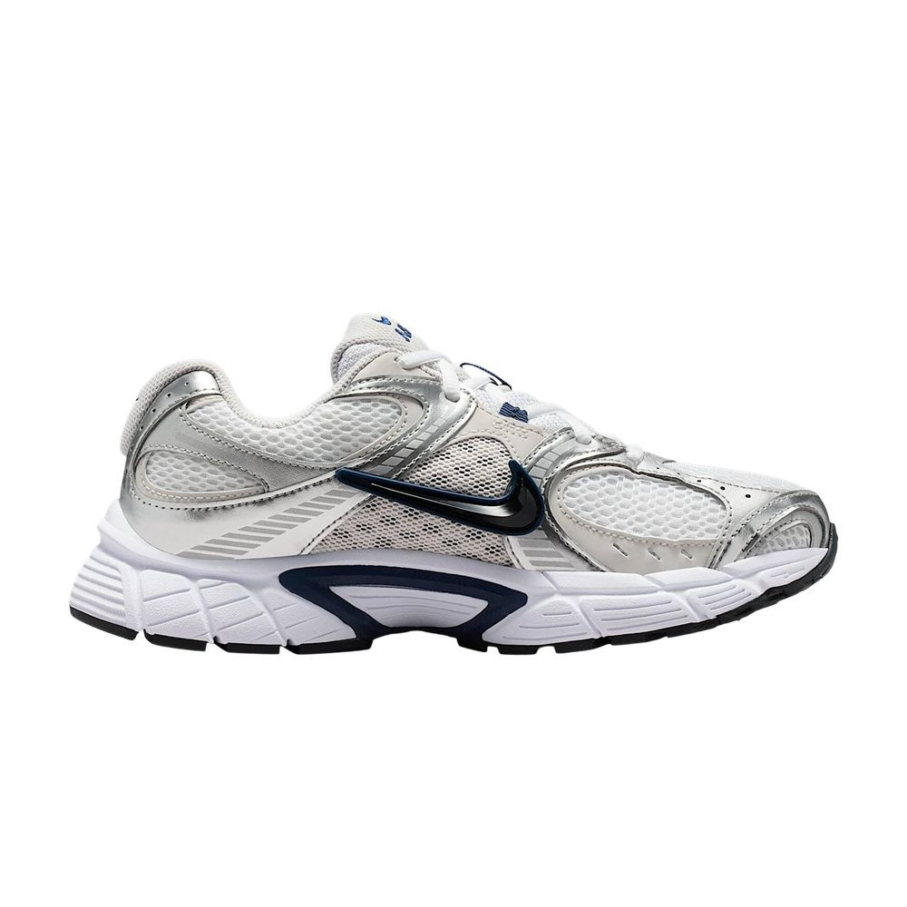 Nike Wmns V5 RNR 'Metallic Silver Midnight Navy' | White | Women's Size 5.5 | GOAT