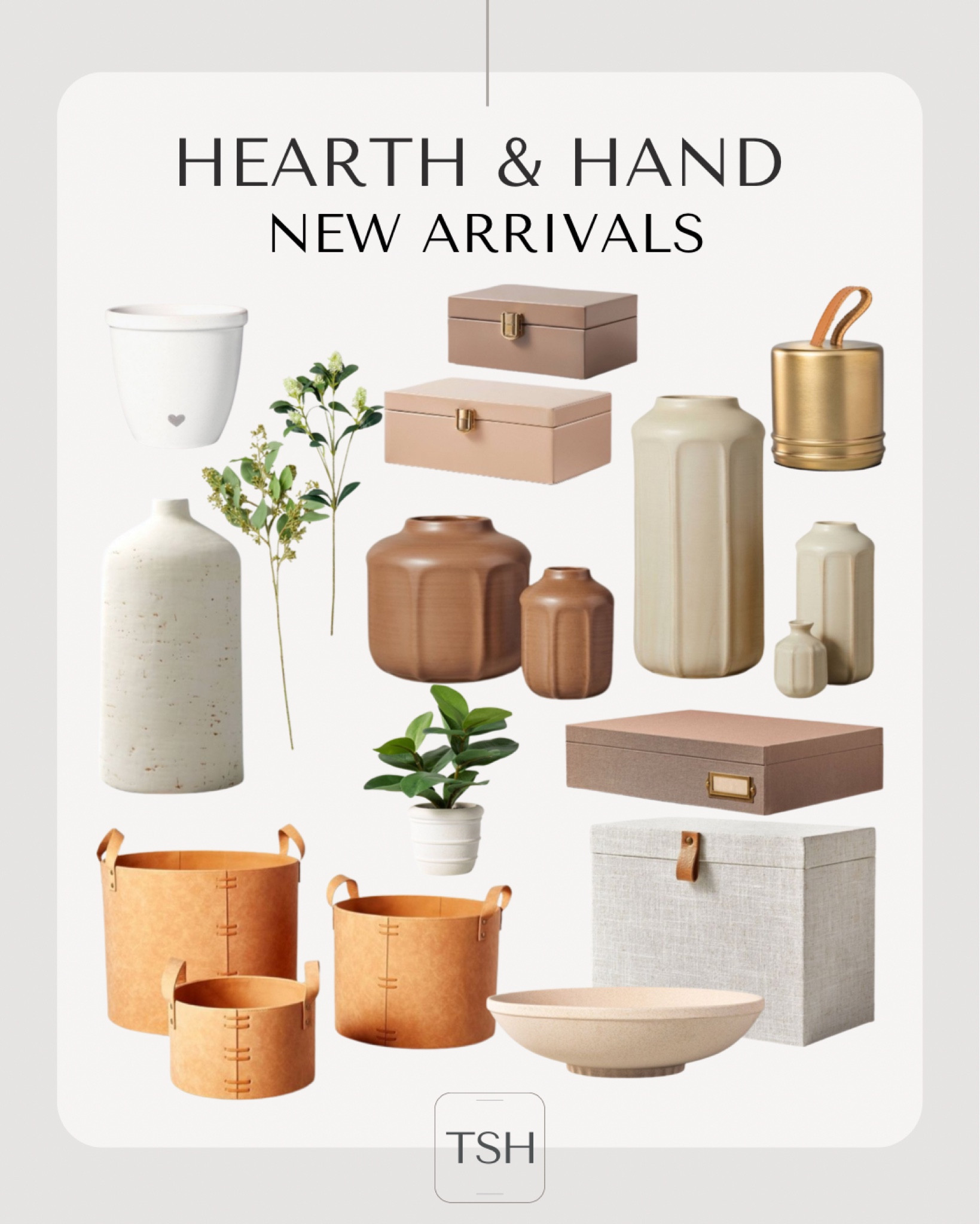 Home Decor, Target Hearth And Hand Magnolia new arrivals  Baskets,  office bins, faux greenery, vase, office decor

#LTKFind #LTKhome #LTKunder50