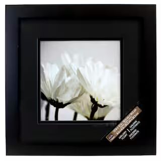 Black Square Gallery Wall Frame with Black Double Mat by Studio Décor® | Michaels Stores
