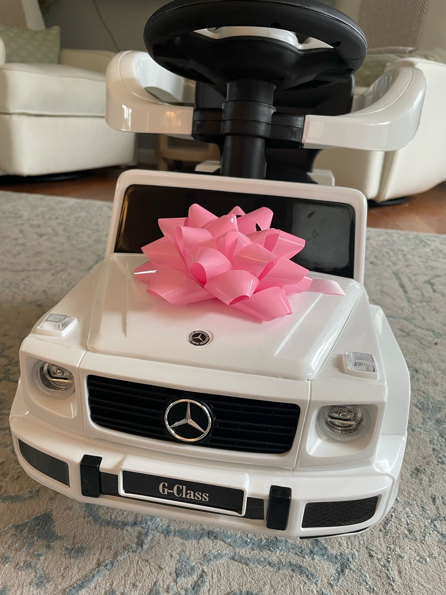 kids ride along Mercedes g wagon car 

#firstbdaygift
#firstbirthday
#kidstoy
#babytoy
#babygift 

#LTKBaby #LTKKids #LTKFamily