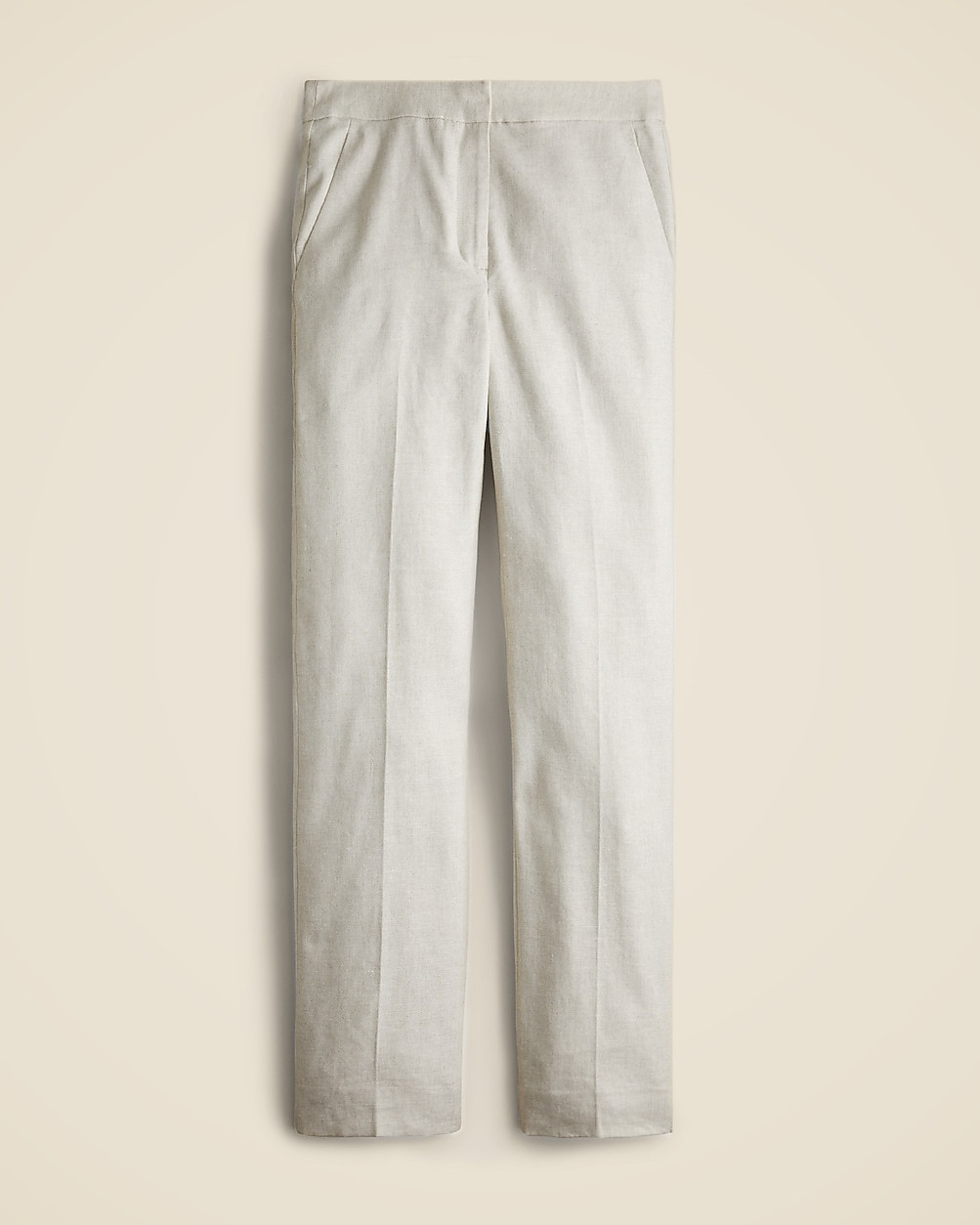 Kate straight-leg pant in stretch linen blend | J. Crew US