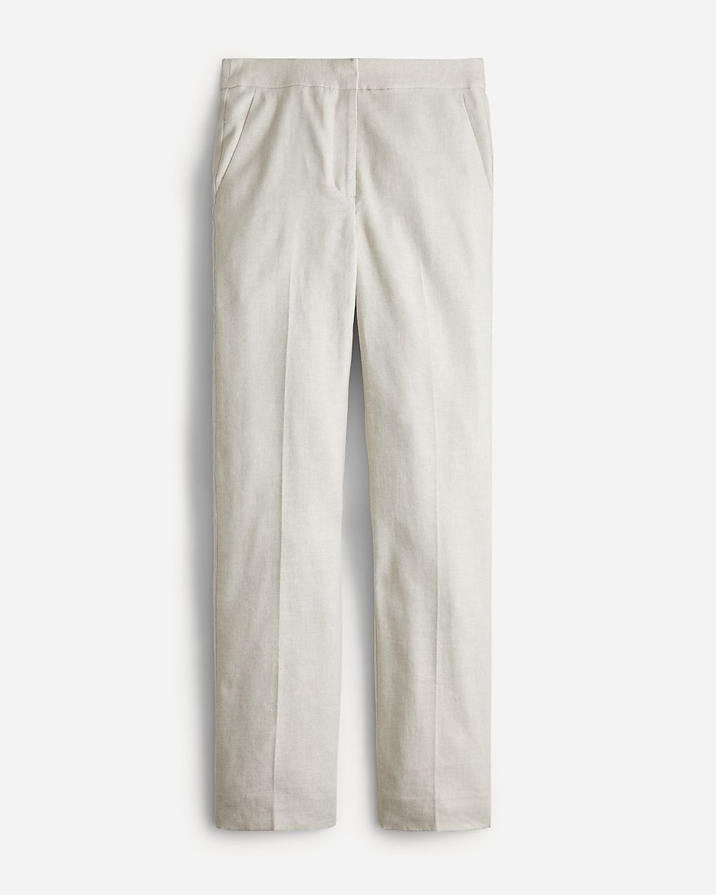 Tall Kate straight-leg pant in stretch linen blend | J.Crew US