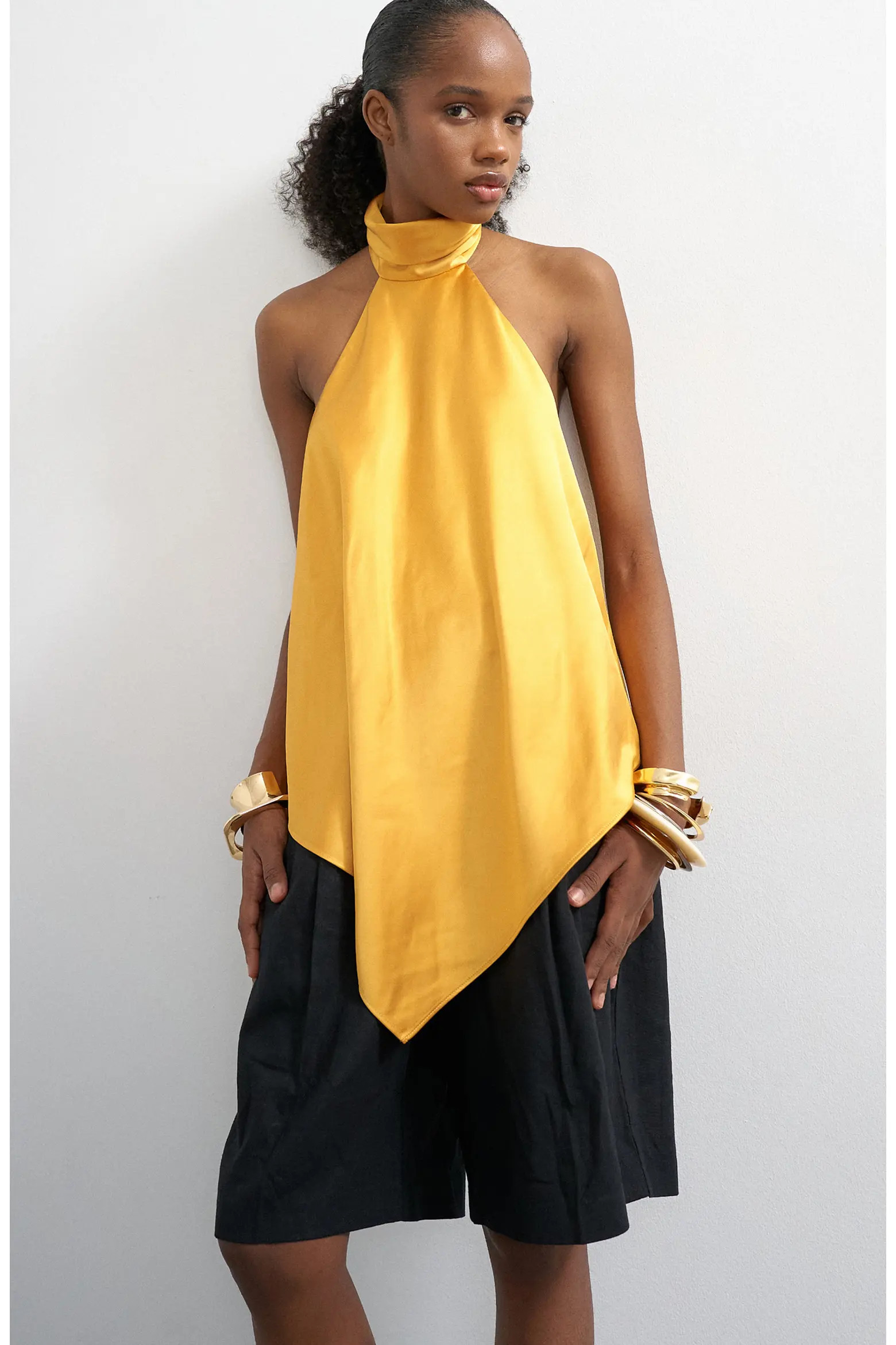 Topshop Backless High Neck Halter Top (Women) | Nordstrom | Nordstrom