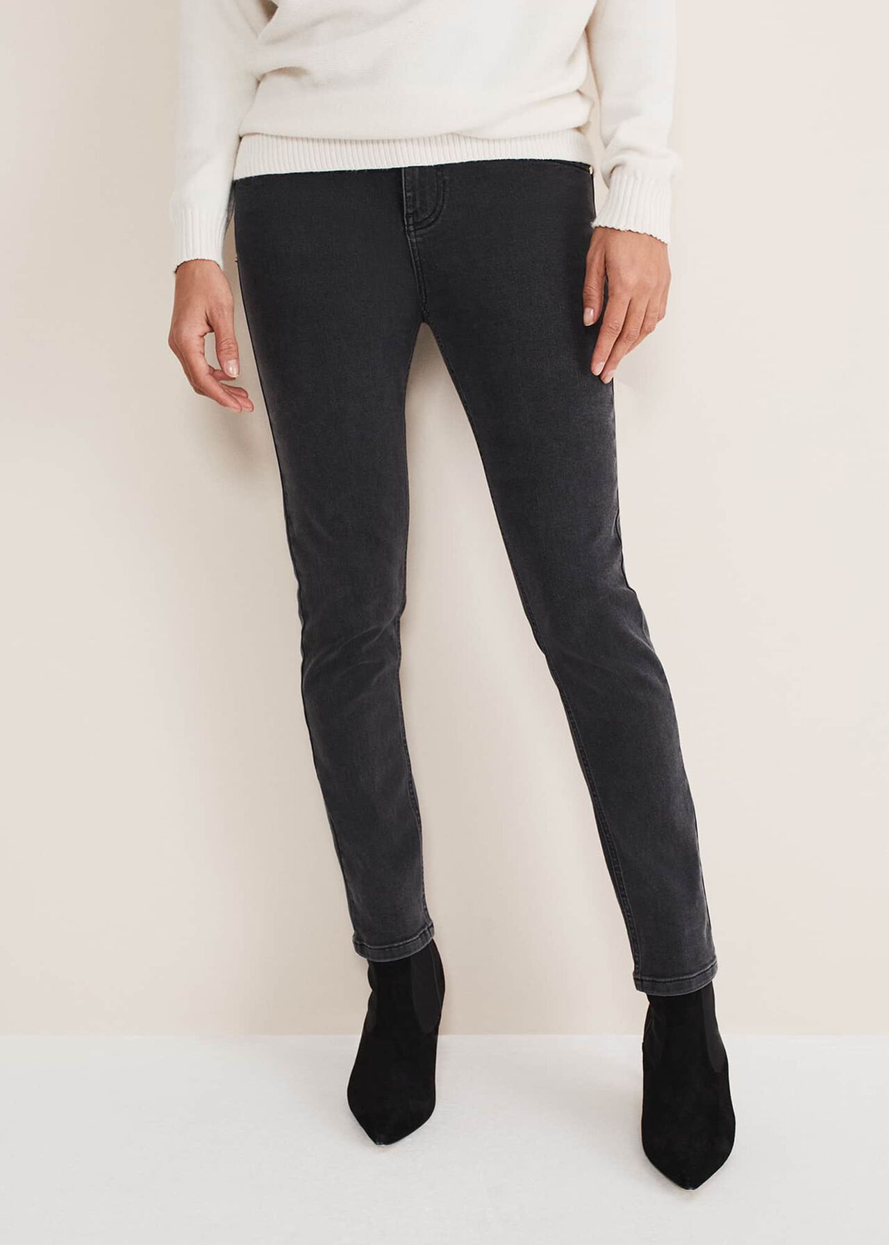 Hailee Topstitch Skinny Jeans | Phase Eight (UK)