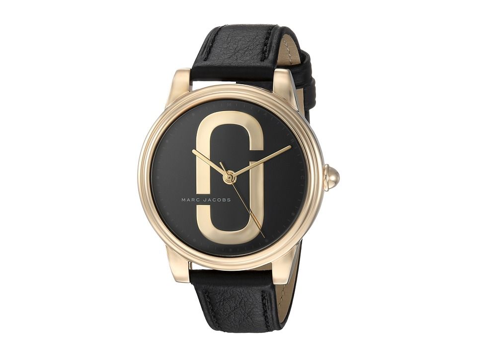 Marc Jacobs - Corie - MJ1578 (Black) Watches | Zappos