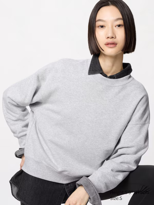 Crew Neck Sweatshirt | UNIQLO (UK)