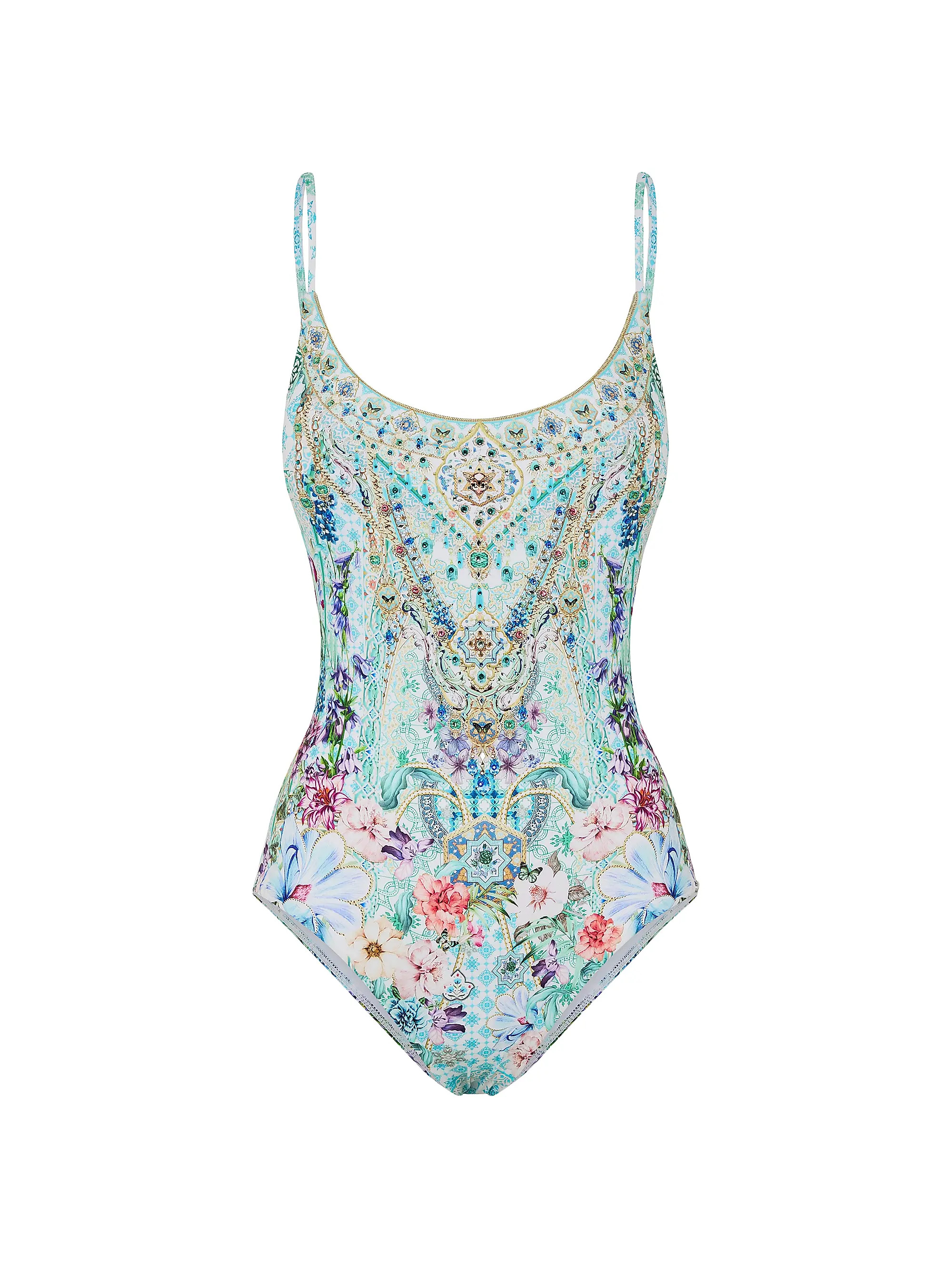Camilla Scoopneck One-Piece Swimsuit | Saks Fifth Avenue | Saks Fifth Avenue