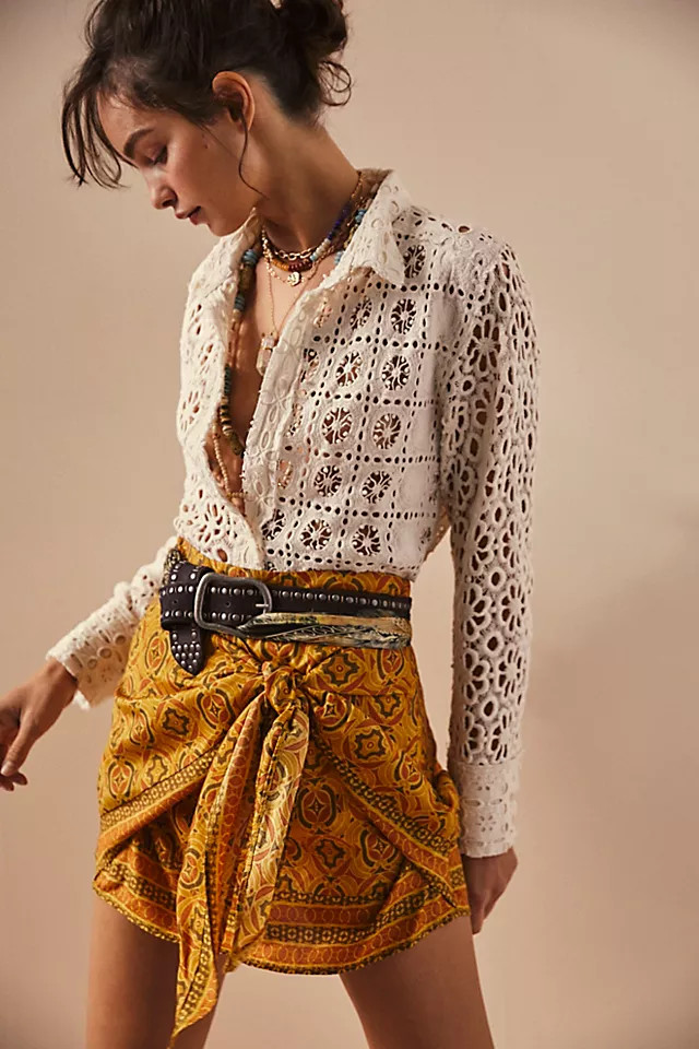 Imogen Sarong Skirt | Free People (Global - UK&FR Excluded)