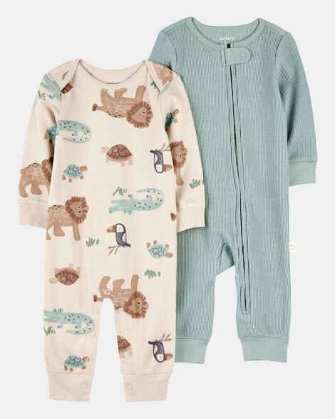 Baby 2-Pack Jumpsuits | Carter's Inc