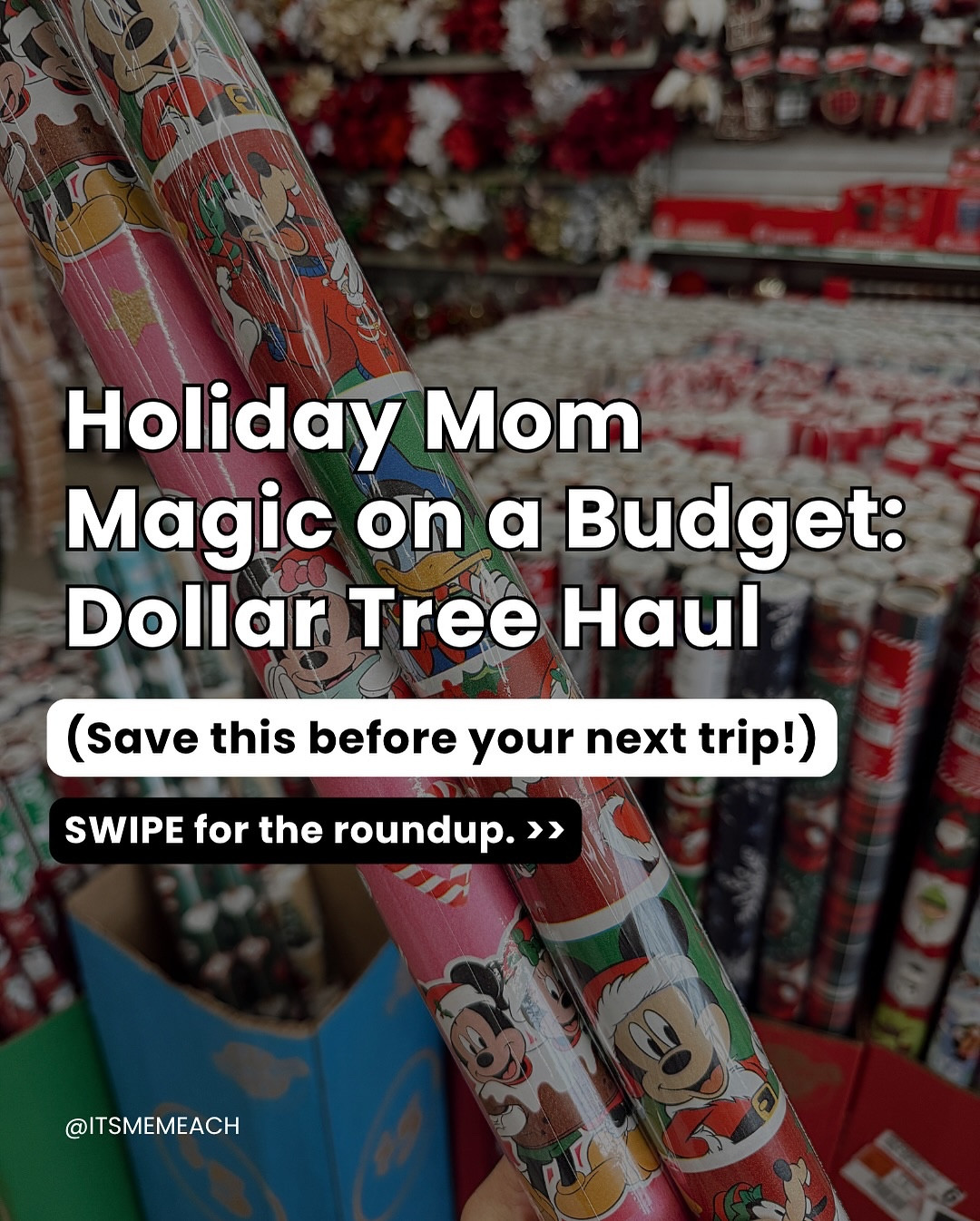 SHARE with your mom friends!!! 👏🏼

I know — it’s not even Halloween yet 😅 BUT Dollar Tree’s holiday stuff is already out… and this is one of those buy it when you see it situations because it WILL sell out.

I grabbed crafts for play dates, quiet-time coloring books, a 4 ft. tree for our basement, and a few “make it magical, but not expensive” touches for the Christmas season! ✨♥️

Swipe for ideas you can steal before the good stuff disappears — and save this before your next Dollar Tree run. 🎄

➡️ Follow for more budget-friendly holiday ideas + toddler mom hacks!

#toddlerplayideas #toddlermomlife #toddleractivities #dollartree