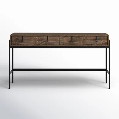 55.5'' Solid Wood Top Console Table | Wayfair North America