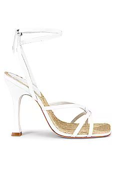 Schutz Connie Heel in White from Revolve.com | Revolve Clothing (Global)