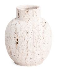 8x10 Travertine Stone Vase | TJ Maxx