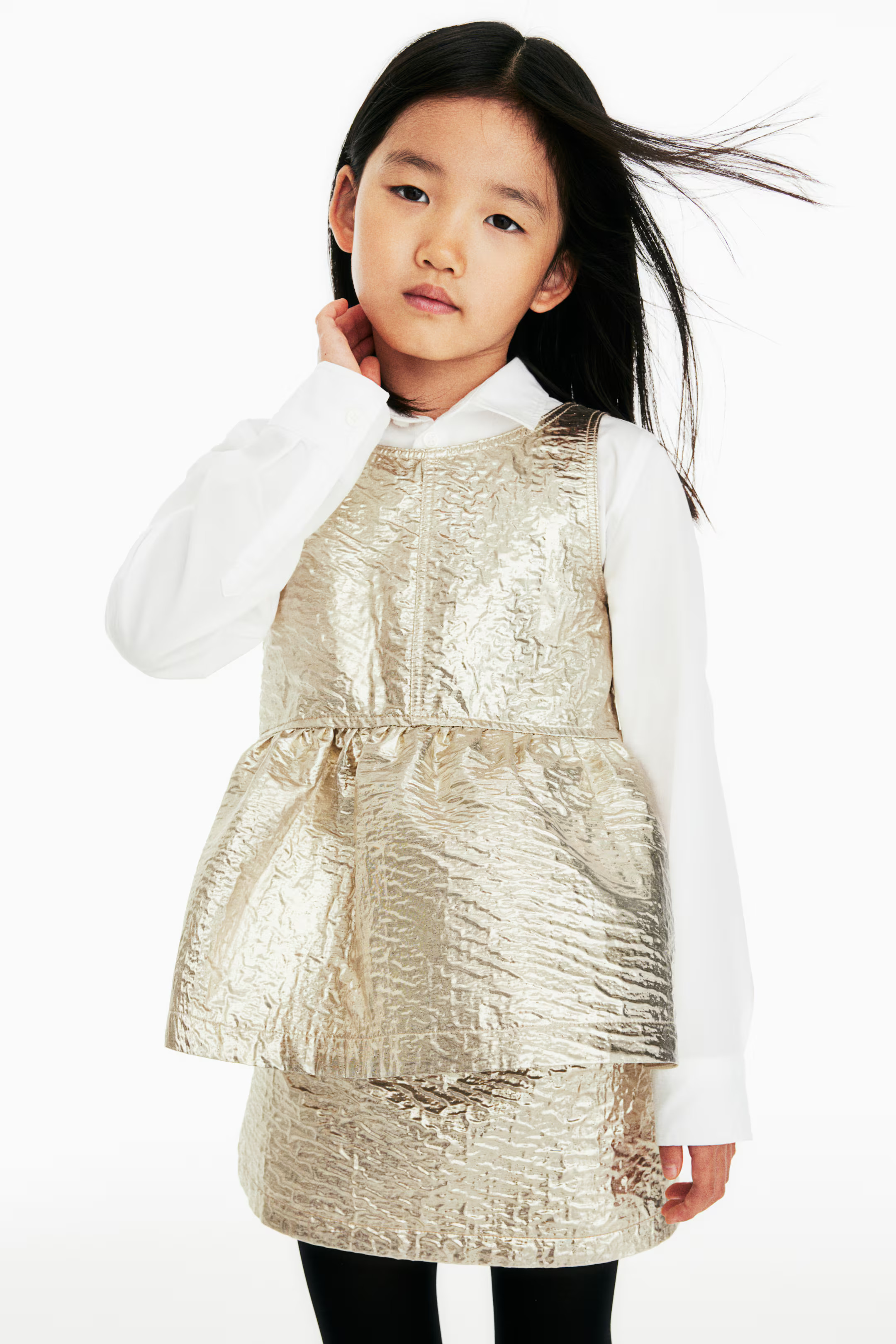 Shimmering peplum top | H&M (US + CA)