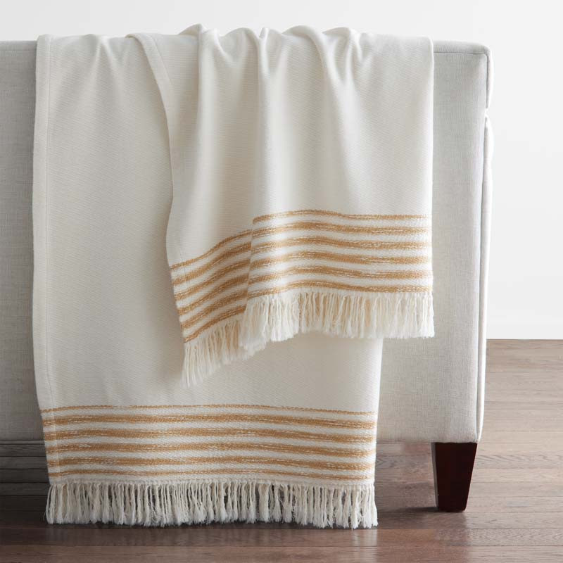 Belinha Throw - Gold | The Company Store