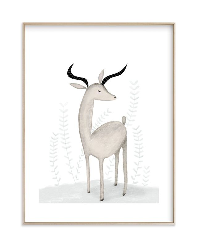 "In a daydream" - Painting Art Print by Maja Cunningham. | Minted
