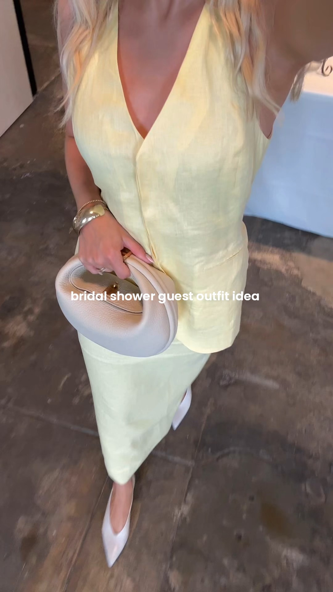 The perfect yellow spring bridal shower outfit idea🌼💛🍋✨ #bridalshowerdress #linendress #linenset #bridalshowerguest #yellowset #yellowdress #yellowskirt #yellowvest #linenskirt #linenvest 

#LTKWedding #LTKSeasonal #LTKWatchNow