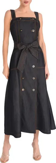 CIEBON Drew Seamed Denim Maxi Dress | Nordstromrack | Nordstrom Rack