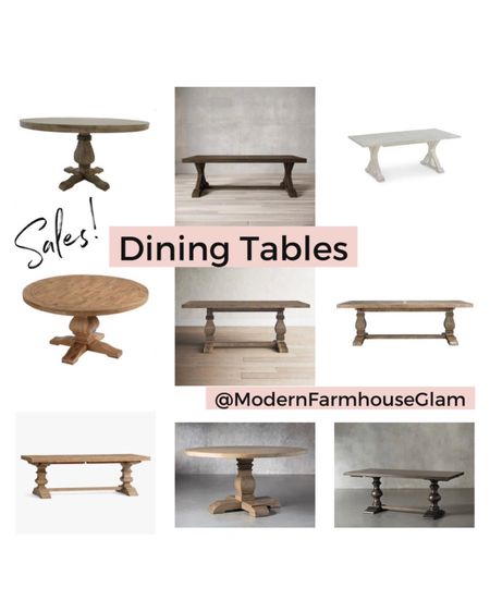 Diningroom kitchen tables wood furniture home decor 

#LTKhome #LTKFind #LTKsalealert