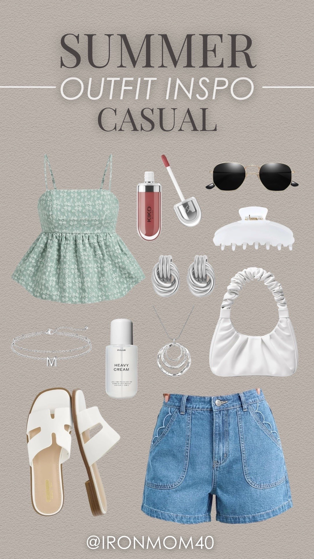 Loving this casual summer vibe! Perfect for a day out!

#LTKgrwm #LTKootd #LTKMidsize