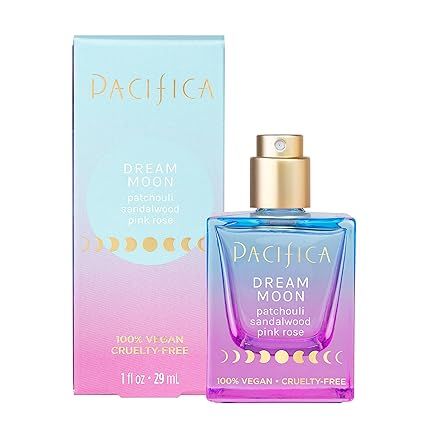 Pacifica Beauty, Dream Moon Spray Perfume, Pink Rose, Sandalwood, Patchouli Notes, Womens Fragran... | Amazon (US)