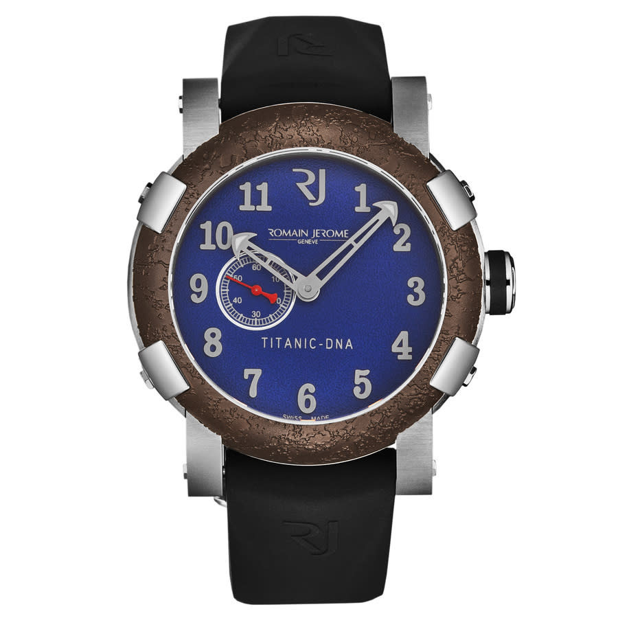 Romain Jerome Titanic Automatic Blue Dial Mens Watch RJTIAU.501.10 | Jomashop.com & JomaDeals.com