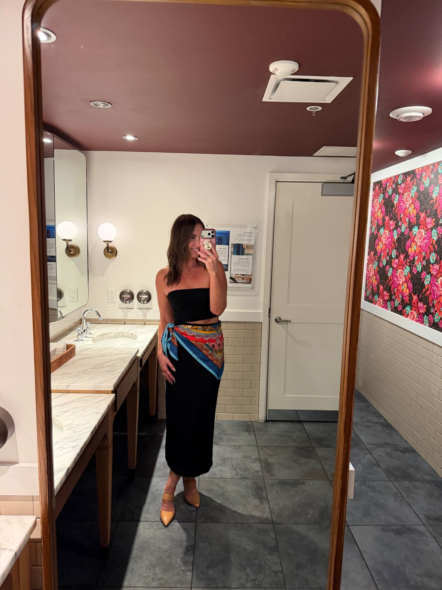 Ootn | loving the scarf trend! + this two piece black skirt set is so comfortable and comes in a couple prints! 

#LTKSaleAlert #LTKFestival #LTKootd