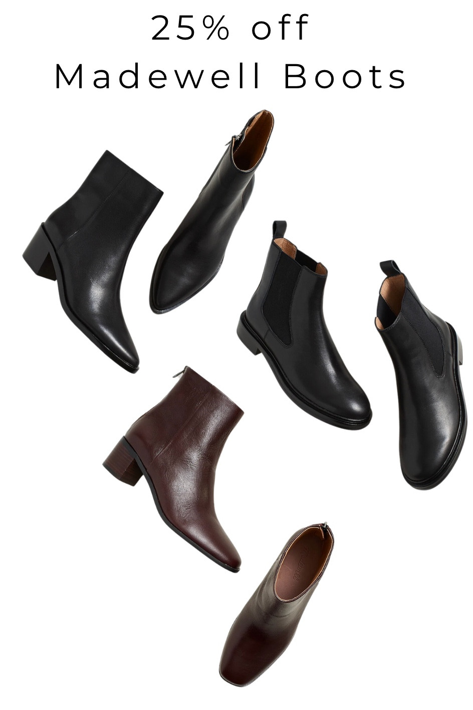 On my wishlist - all the Madewell boots for fall and winter. Run true to size. 

#LTKshoecrush #LTKsalealert