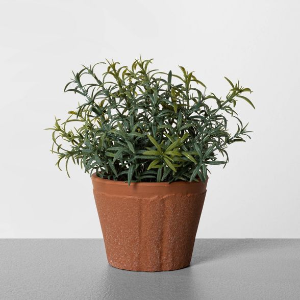 6.5" Faux Rosemary Potted Plant - Hearth & Hand™ with Magnolia | Target