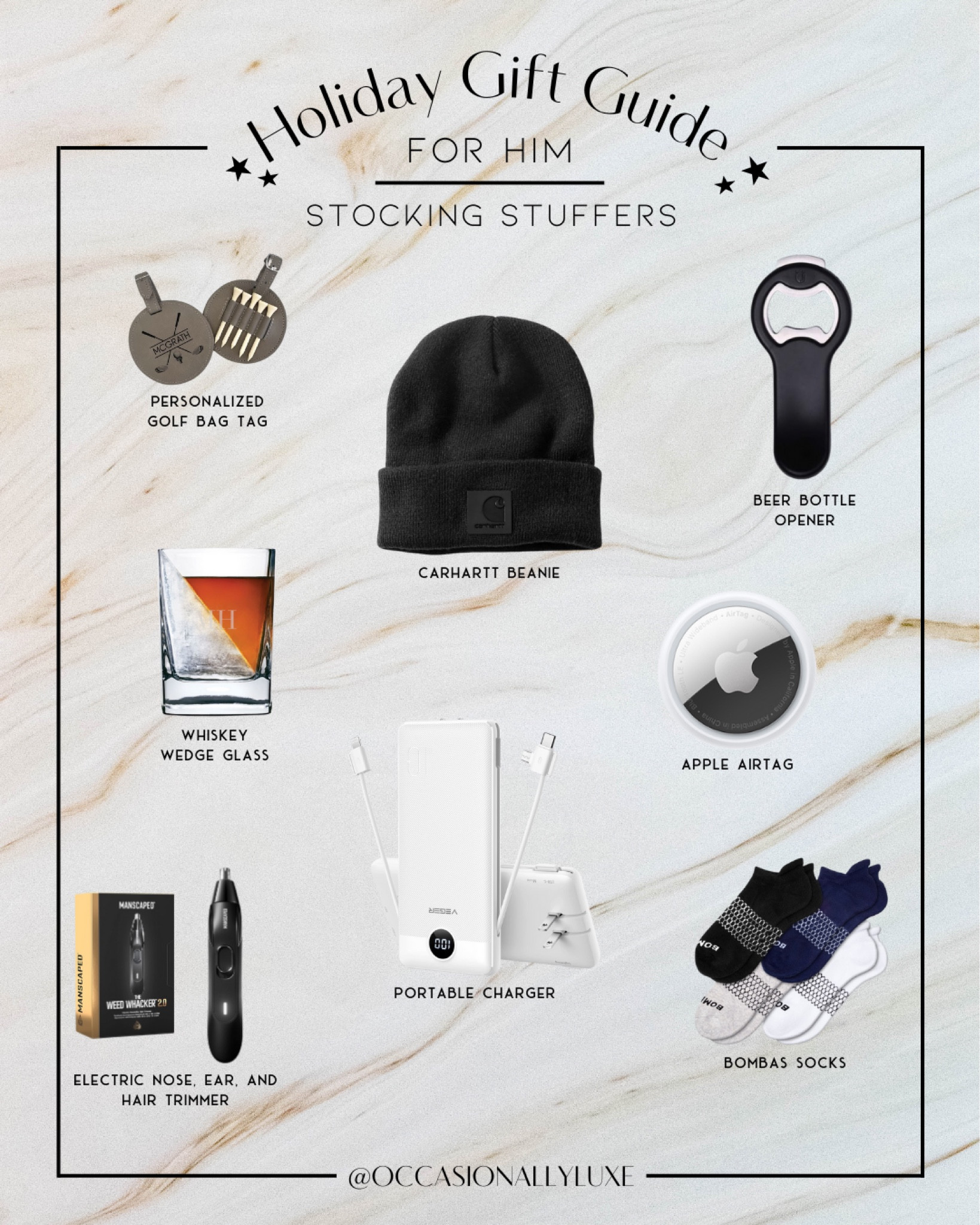 Holiday Gift Guide For Him! Stocking Stuffers 

#LTKGiftGuide #LTKHoliday #LTKSeasonal