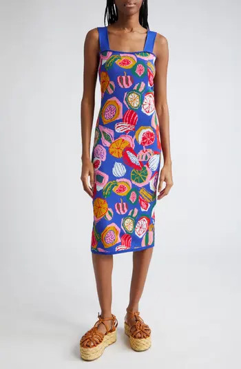 Colorful Fruit Salad Sleeveless Sweater Dress | Nordstrom