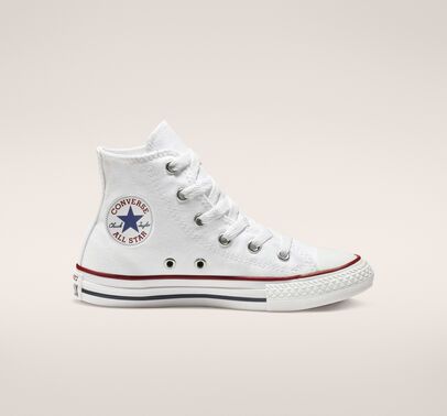 Chuck Taylor All Star White High Top Little Kids' Shoe | Converse (US)