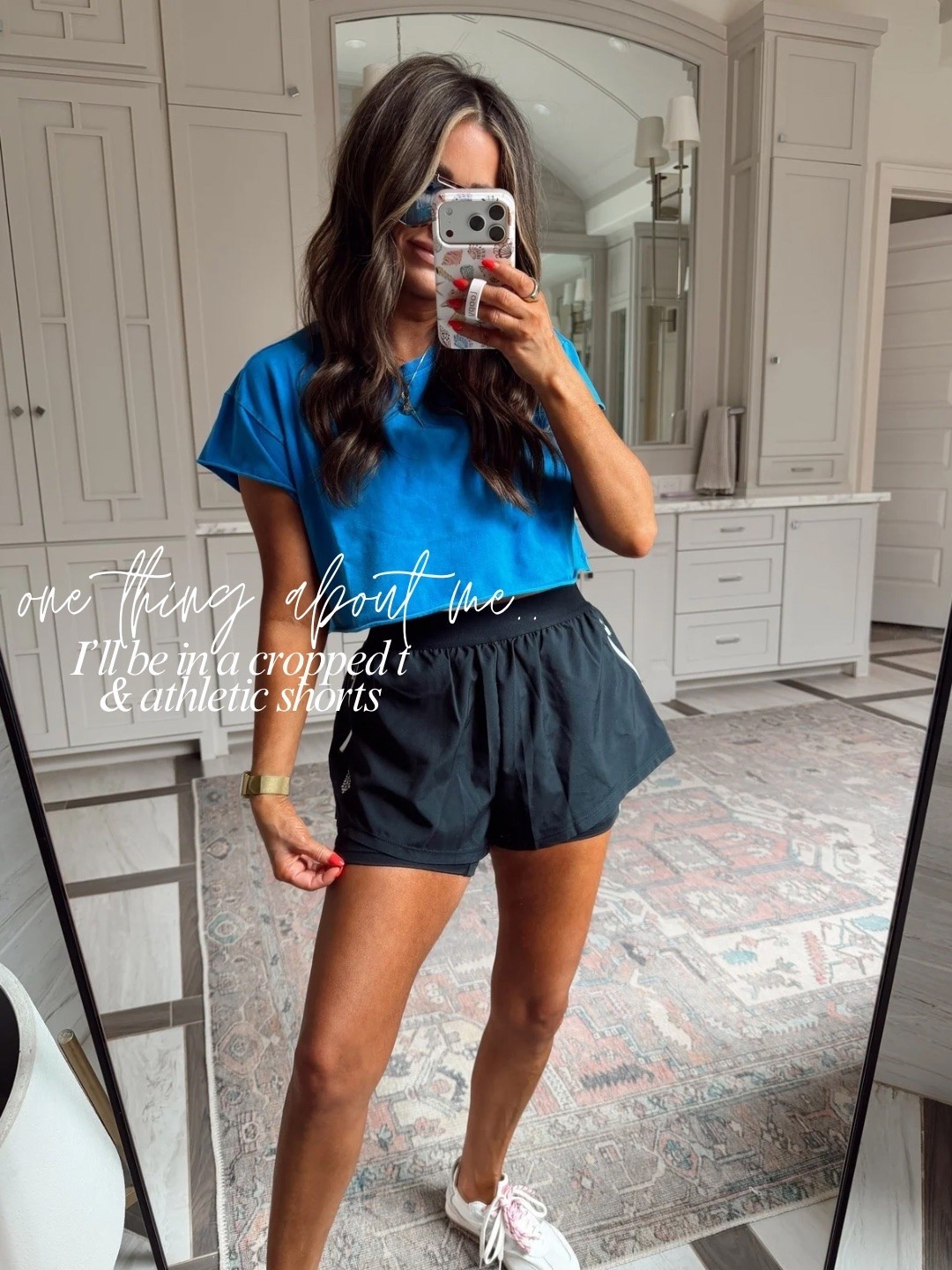 Cropped tshirt & athletic shorts 🫱🏻‍🫲🏼

#LTKSeasonal #LTKmomlife #LTKootd