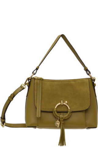 Khaki Small Joan Bag | SSENSE