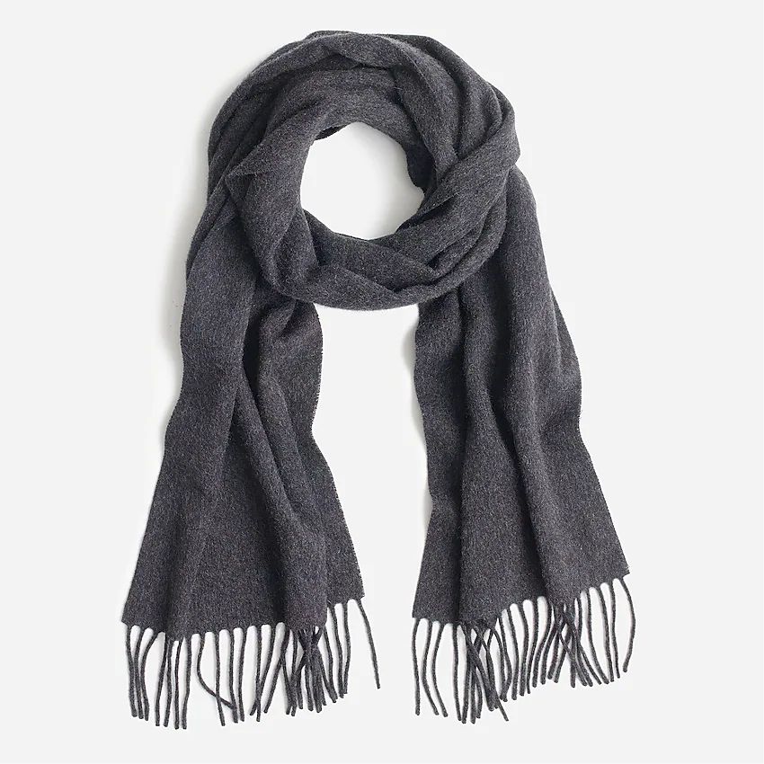 Solid cashmere scarf | J.Crew US