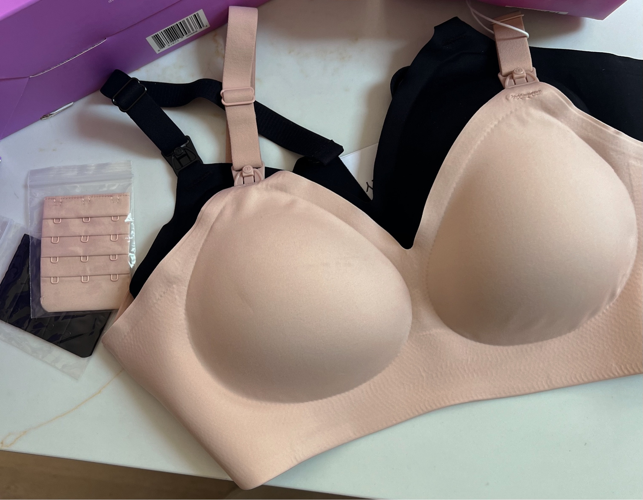 Nursing bras I got have been so comfy to wear through my pregnancy - everything else was digging into my ribs, will be using these for breastfeeding! 

Organic nipple cream, silverette nursing cups for healing, clean organic baby formula, nursing pads for leaking, milk storage bags. They come with an extender in case you want it to be looser but I haven’t needed it so far  

Breastfeeding 
Pumping 
Pregnancy 
Nursing 
Bump 
Glass baby bottles 
Nursing bra 
Baby 
Postpartum 




#LTKBump #LTKBaby #LTKFindsUnder100