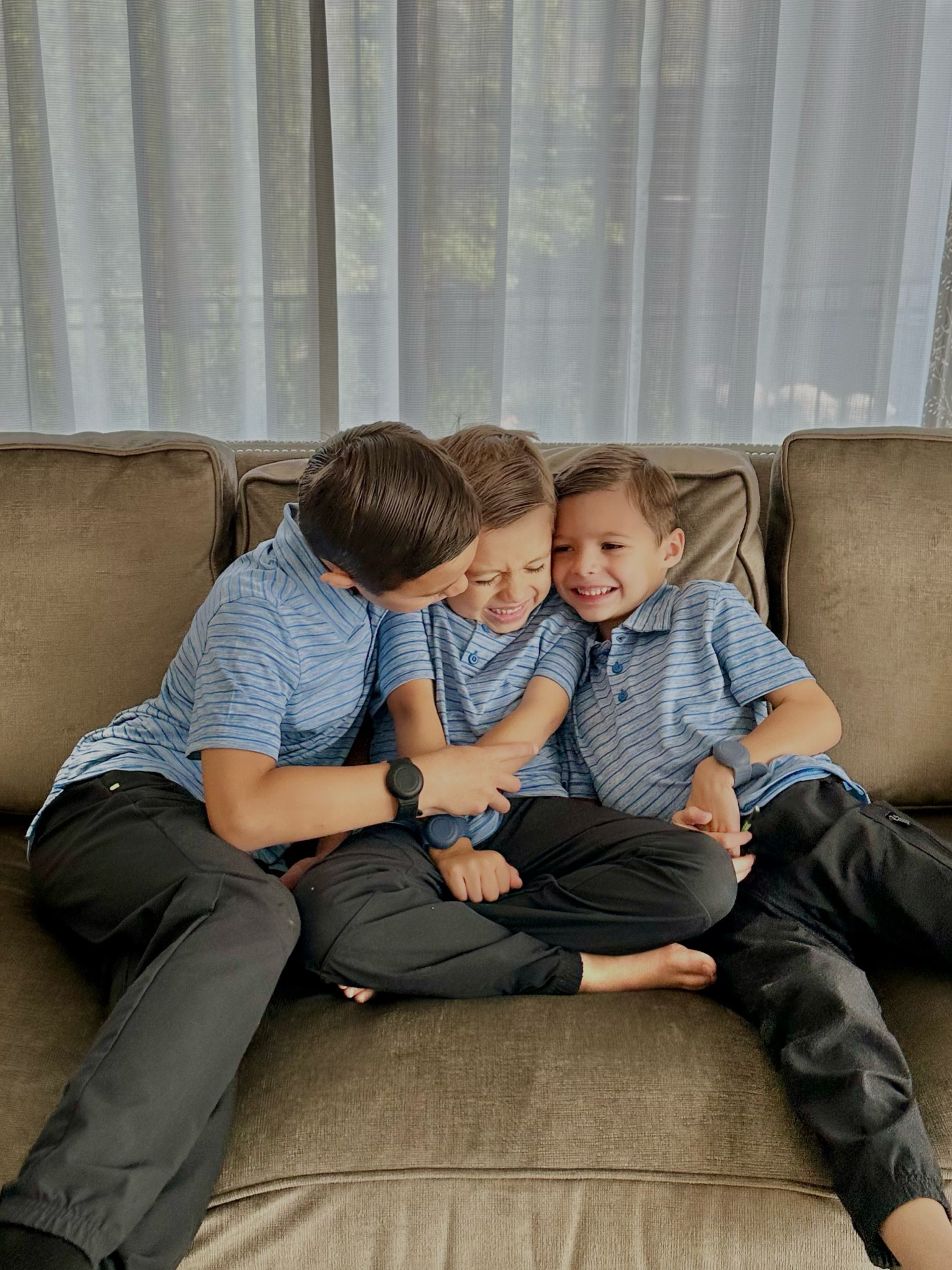 Wearing our favorite active polos! We had people over, packed and then traveled across the country in these active, super comfy polos and pants and got tons of compliments on how handsome they looked too! And the affordable price is the best part! As full-time travelers, we have to buy quality items that can be washed and reworn a lot and these shirts and pants have not disappointed us! 🙌🏼

#LTKActive #LTKfamily #LTKkids