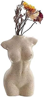 Body Vase Female Form, Body Shaped Sculpture, Cute Bud Flower Vases, Modern Chic Decor for Boho Home | Amazon (US)