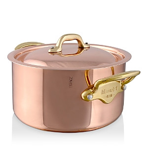 Mauviel M150B Copper & Stainless Steel Stew Pan and Lid | Bloomingdale's (US)