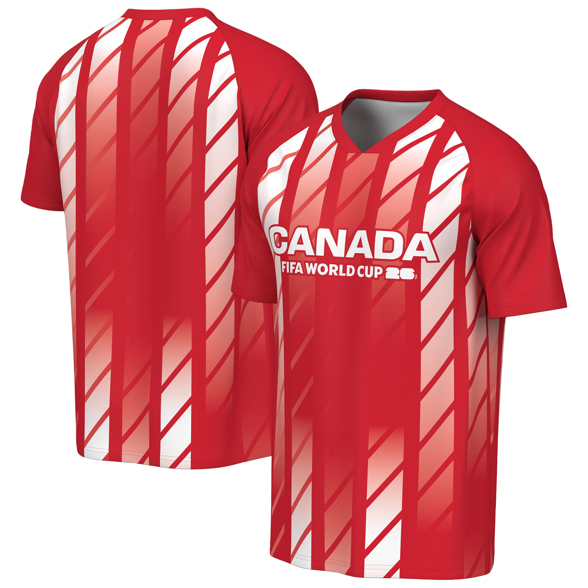Men's Outerstuff Red FIFA World Cup 2026 Canada Sublimated Fashion Top | Fanatics