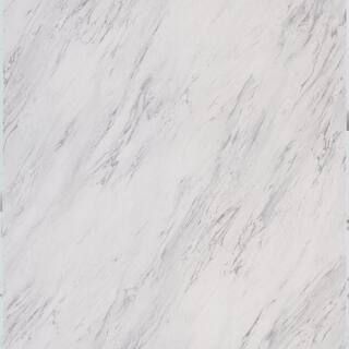 Carrara Marble 12 in. x 12 in. Peel and Stick Vinyl Tile (30 sq. ft. / case) | The Home Depot