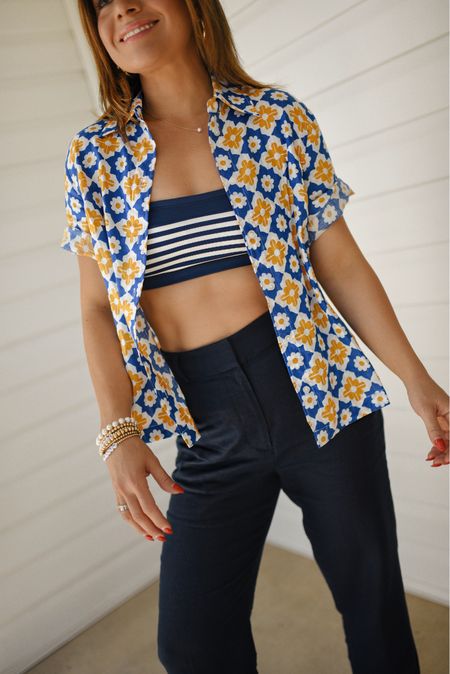 Take 15% off my outfit with code T3V4 via Boden! 
Shirt and bikini top size 2
Linen pants size 2
Boden, Boden clothing, summer outfit, swimwear, swimsuits

#LTKSaleAlert #LTKStyleTip #LTKFindsUnder100