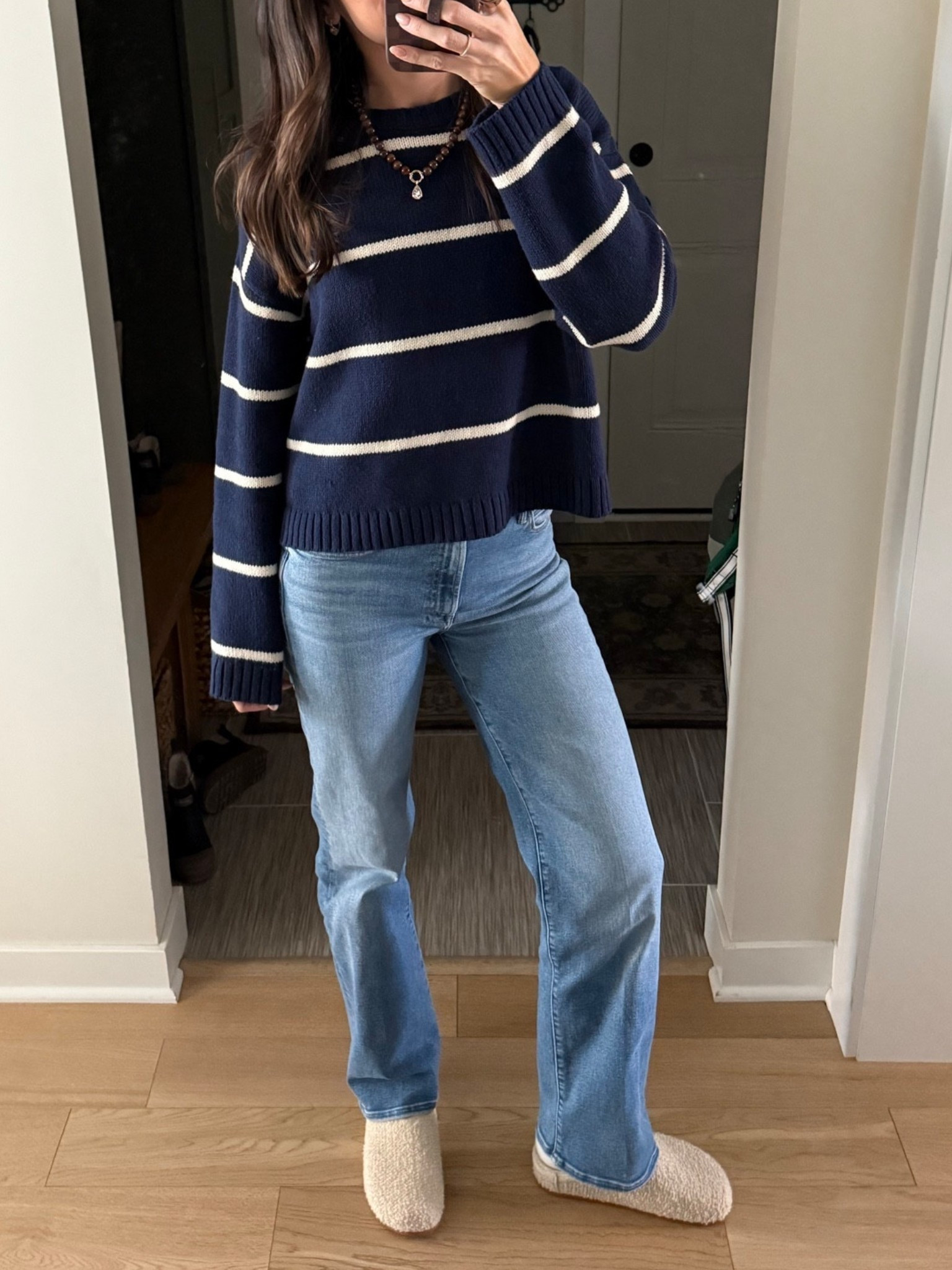 My favorite pair of jeans are these MOTHER jeans, and they are on sale! But limited sizing!! True to size, wearing a 27 and I’m 5’7”. 

#LTKSaleAlert #LTKootd #LTKSeasonal