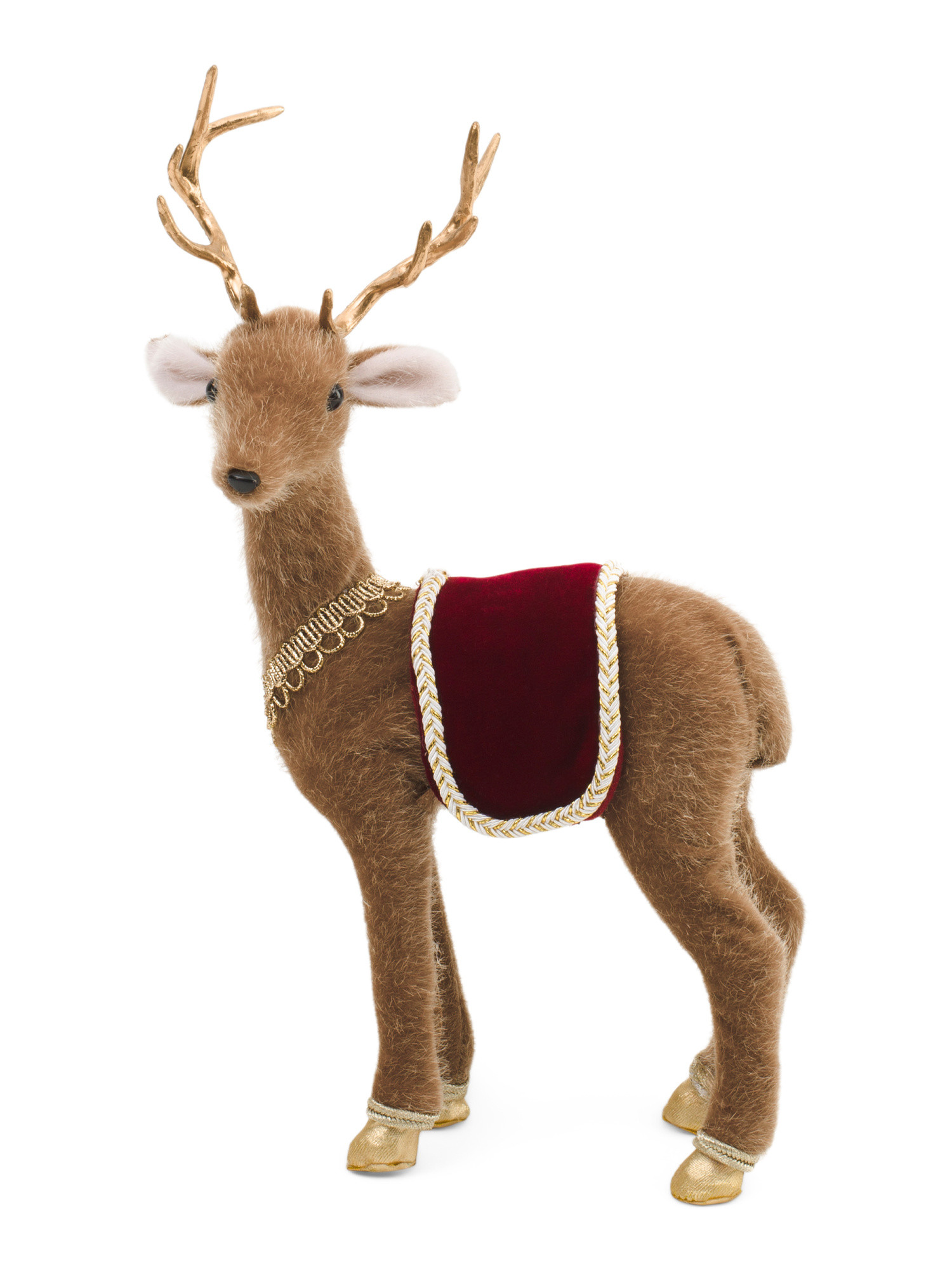 12in Standing Deer With Antlers Left Facing Decor | Pillows & Decor | Marshalls | Marshalls