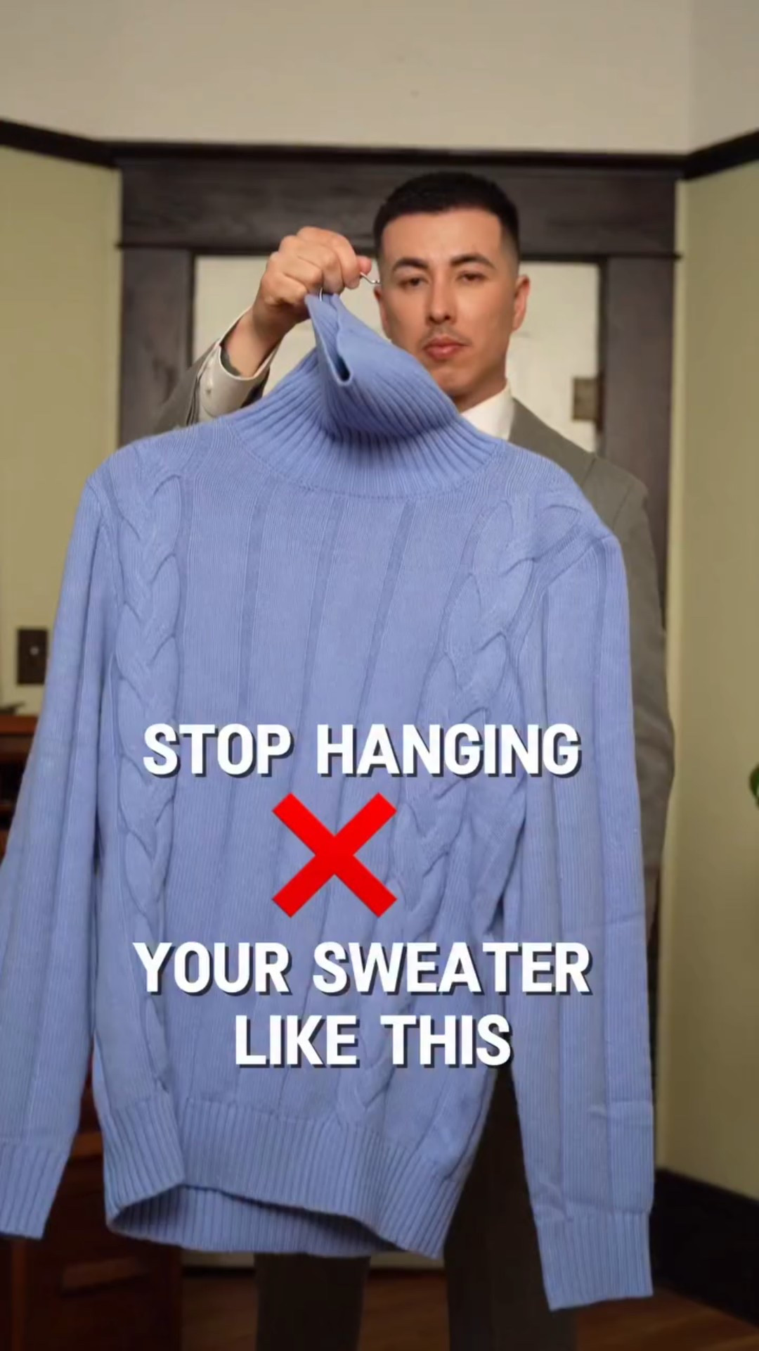 How to hang your sweaters? Do you fold or hang yours? 



#LTKStyleTip #LTKSeasonal #LTKMens