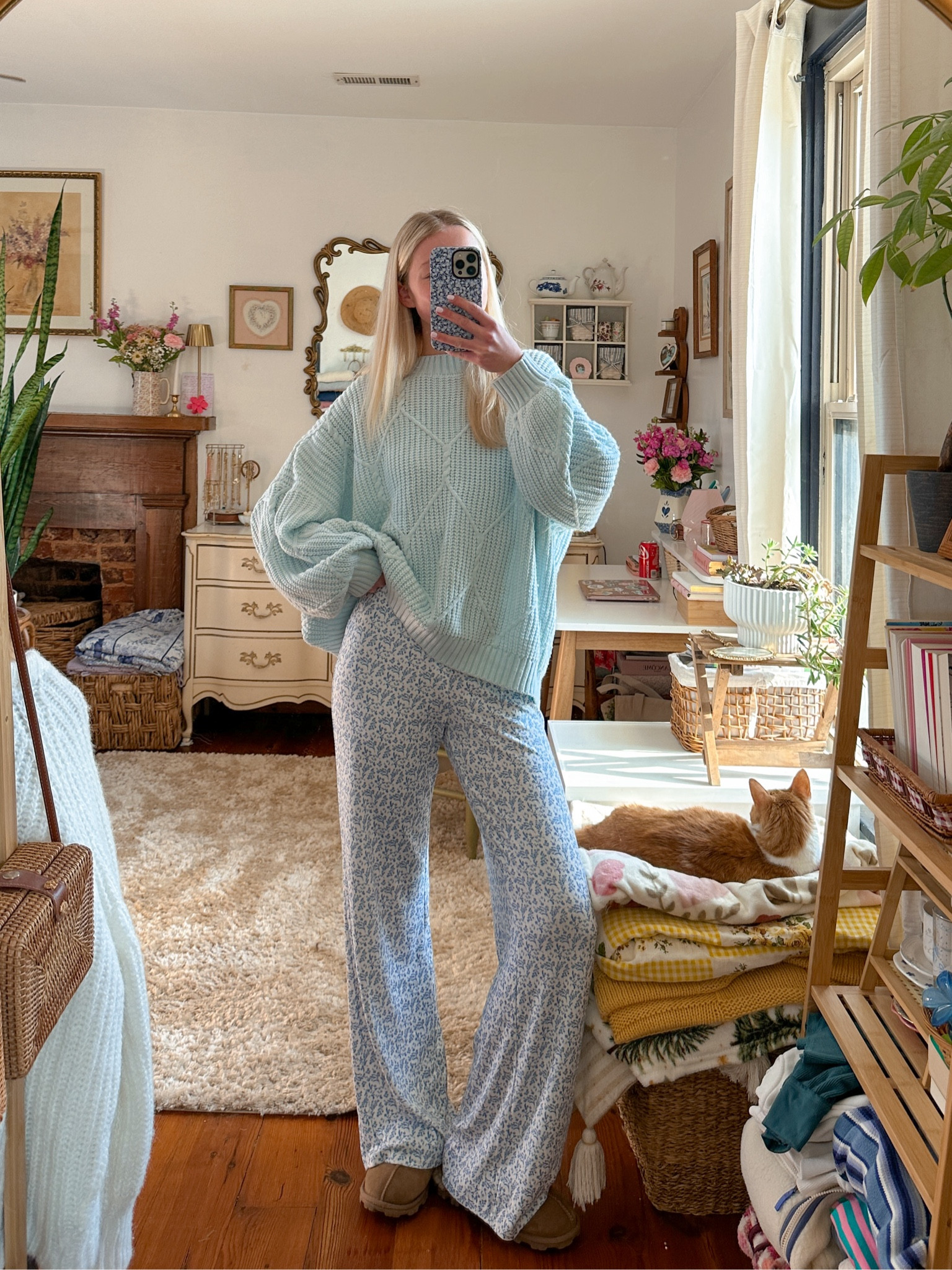 cozy at home 🩵 code: HILLARY