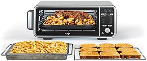 Ninja SP301 Dual Heat Air Fry Countertop 13-in-1 Oven with Extended Height, XL Capacity, Flip Up ... | Amazon (US)