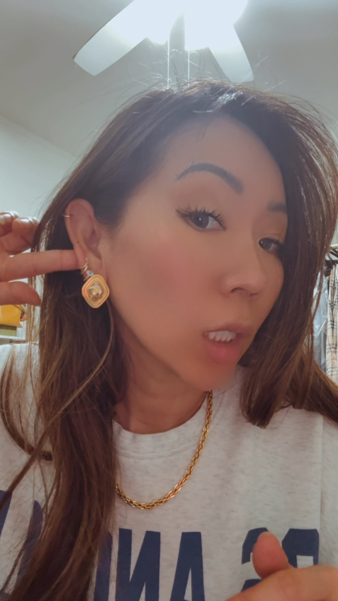 My hack to converting your fav clip on earrings to pierced without any permanent assembly